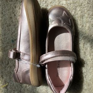 Tucker + Tate Pink Star Mary Jane Flats